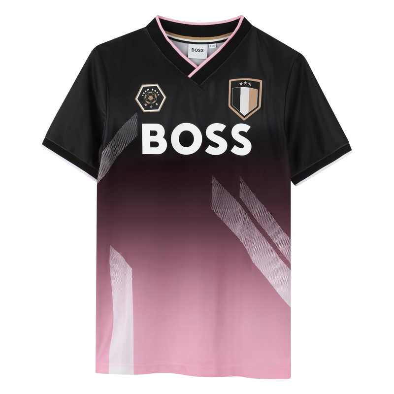 T-Shirt mit V-Ausschnitt BOSS 
                        BOY