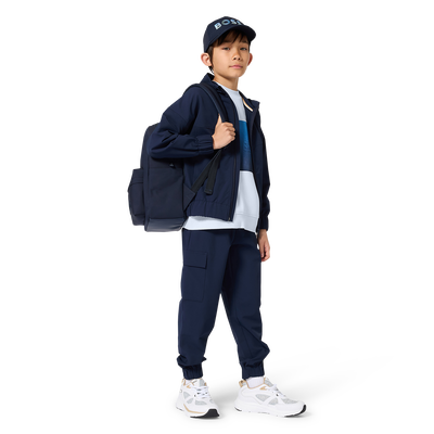 KAPUZENPULLOVER MIT REISSVERSCHLUSS BOSS BOY