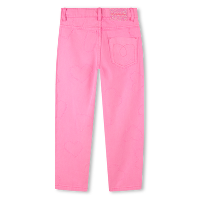 Hose aus Twill mit Herzen BILLIEBLUSH GIRL