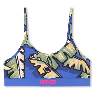 Bikini mit Palmenmuster KENZO KIDS GIRL