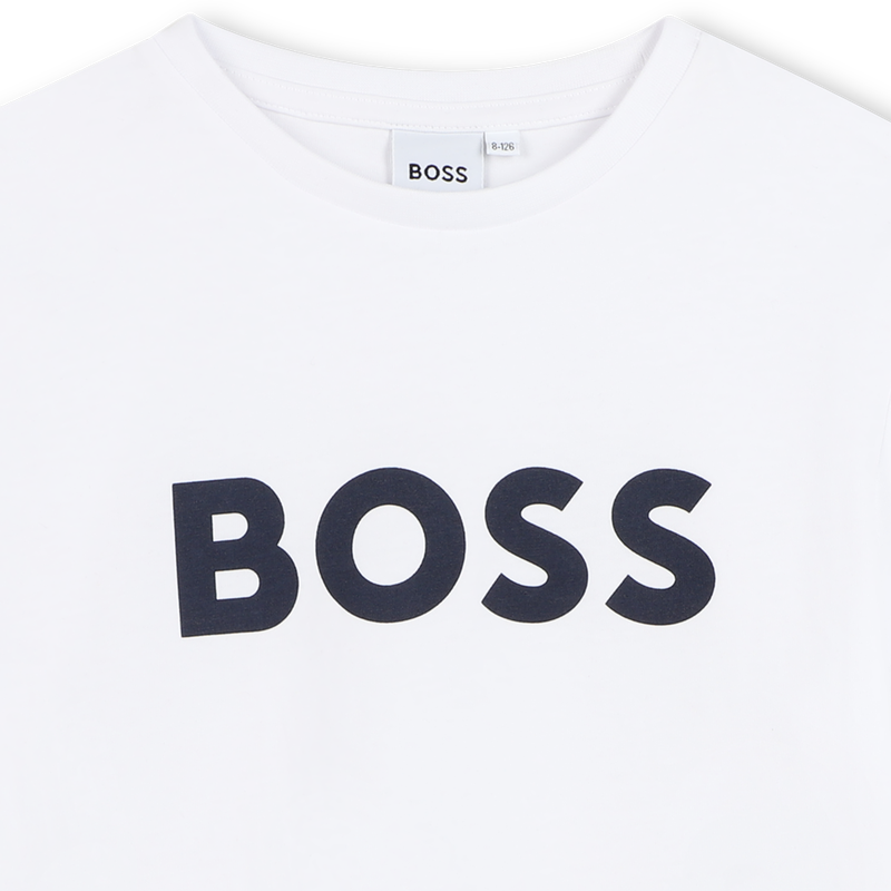 KURZ&Auml;RMELIGES T-SHIRT BOSS 
                        BOY