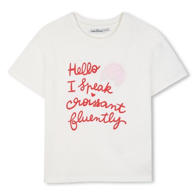 T-Shirt mit kurzen &Auml;rmeln KIDS AROUND GIRL