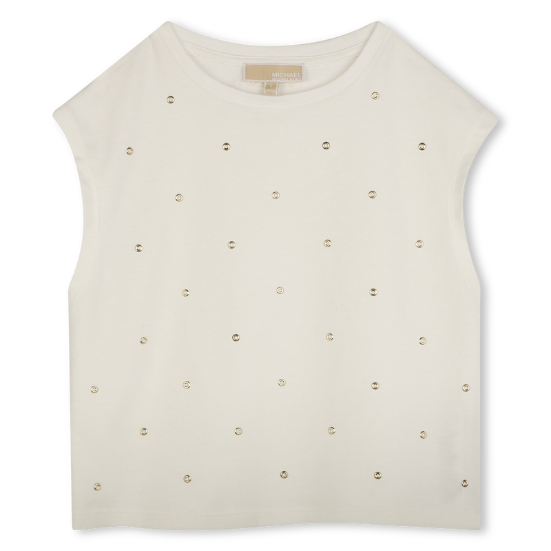 Festliches Baumwoll-T-Shirt MICHAEL KORS 
                        GIRL