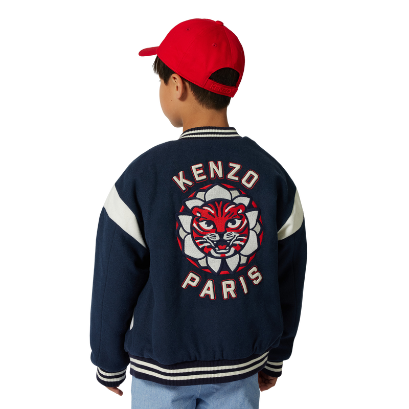 Baumwoll-Cap mit Stickerei KENZO KIDS 
                        UNISEX