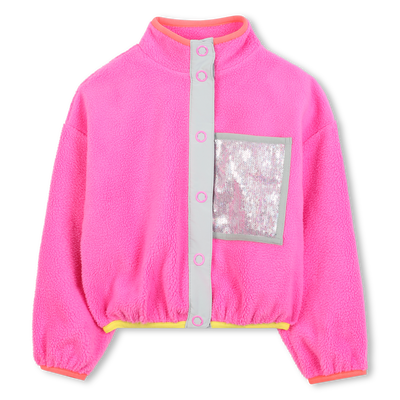 Cardigan aus Pl&uuml;sch BILLIEBLUSH GIRL