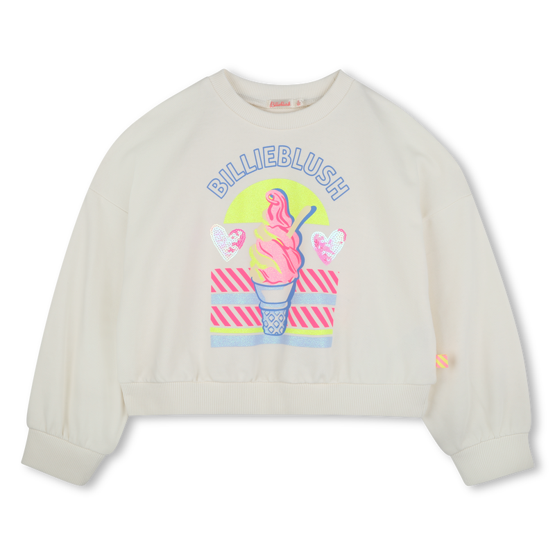 Sweatshirt aus Baumwolle BILLIEBLUSH 
                        GIRL