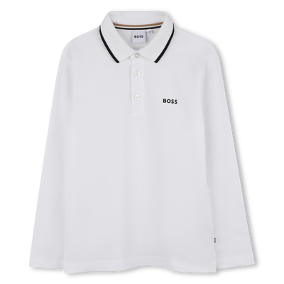Lang&auml;rmeliges Poloshirt BOSS BOY