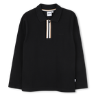 Lang&auml;rmeliges Poloshirt BOSS 
                    BOY