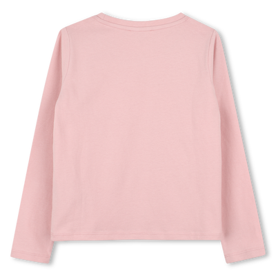 Lang&auml;rmeliges T-Shirt aus Jersey MICHAEL KORS GIRL