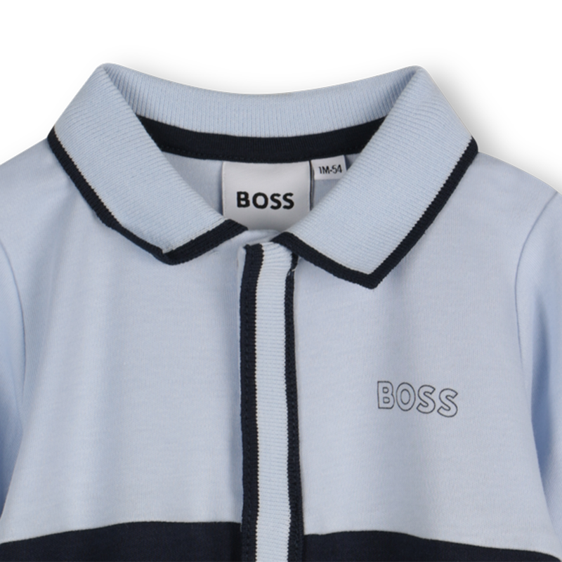 Dreifarbiger Polo-Pyjama BOSS 
                        BOY
