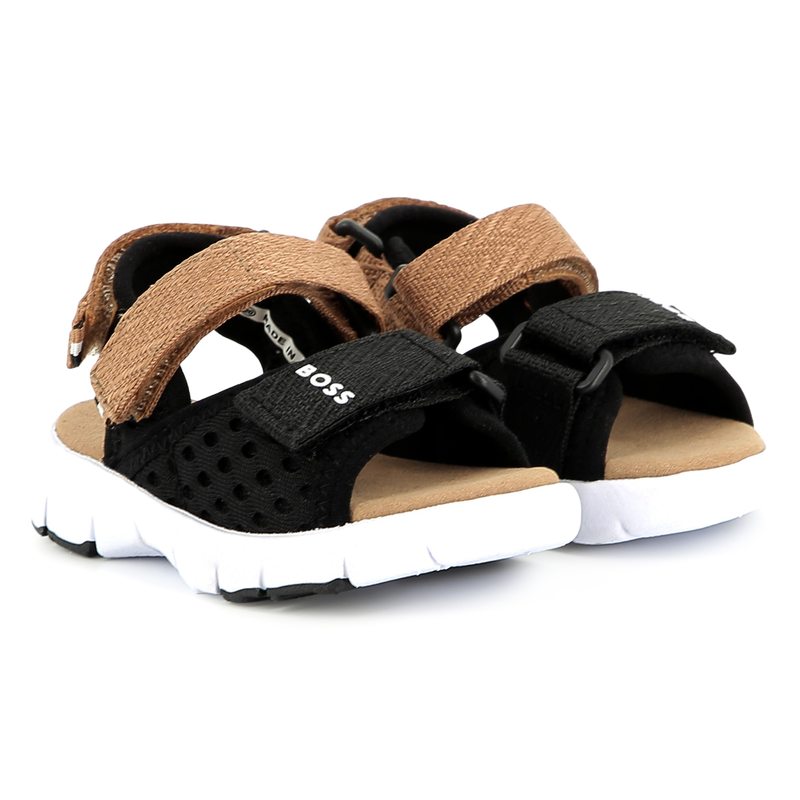 Sandalen mit Klettverschluss BOSS 
                        BOY
