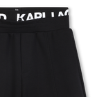 Bermudashorts aus doppeltem Jersey KARL LAGERFELD KIDS 
                    BOY