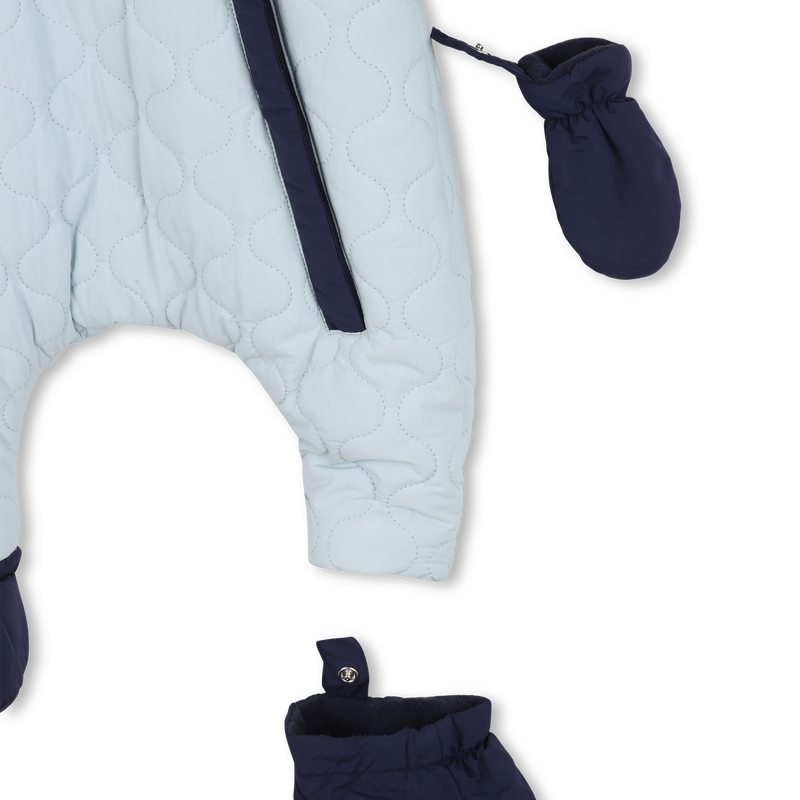 Zweifarbiger Jumpsuit mit Rei&szlig;verschluss TIMBERLAND 
                        BOY