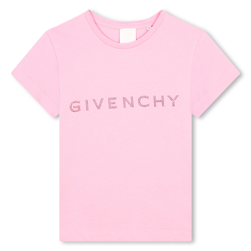 Baumwoll-T-Shirt mit Strass GIVENCHY 
                        GIRL