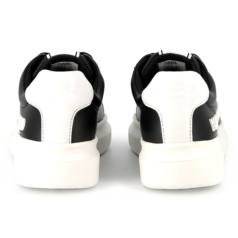Schn&uuml;rsneakers aus Leder KARL LAGERFELD KIDS 
                        UNISEX