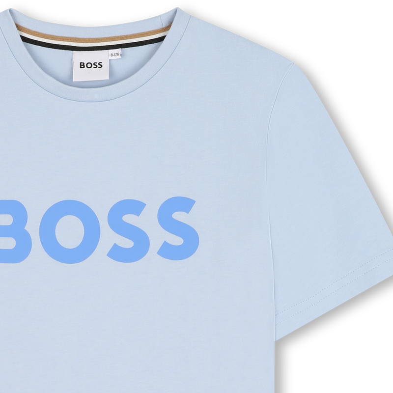 Kurz&auml;rmliges Baumwollshirt BOSS 
                        BOY