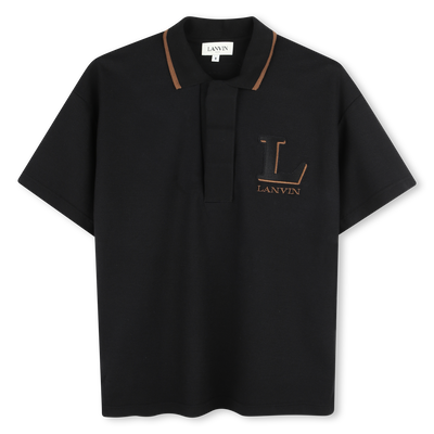 Kurz&auml;rmeliges Poloshirt LANVIN BOY