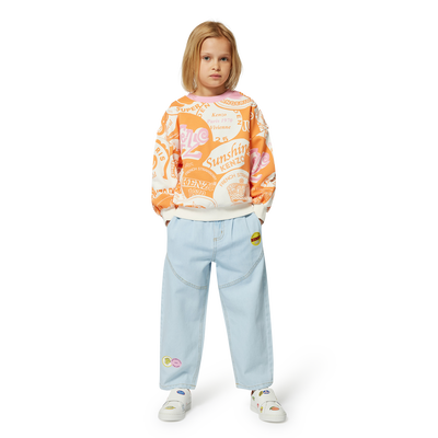 Sweatshirt aus Molton KENZO KIDS GIRL