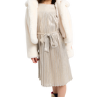 Gestreiftes Plisseekleid BILLIEBLUSH 
                    GIRL