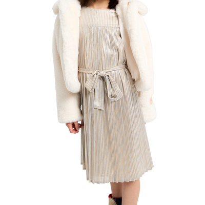 Gestreiftes Plisseekleid BILLIEBLUSH GIRL
