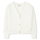Strickjacke mit Kn&ouml;pfen MICHAEL KORS 
                    GIRL