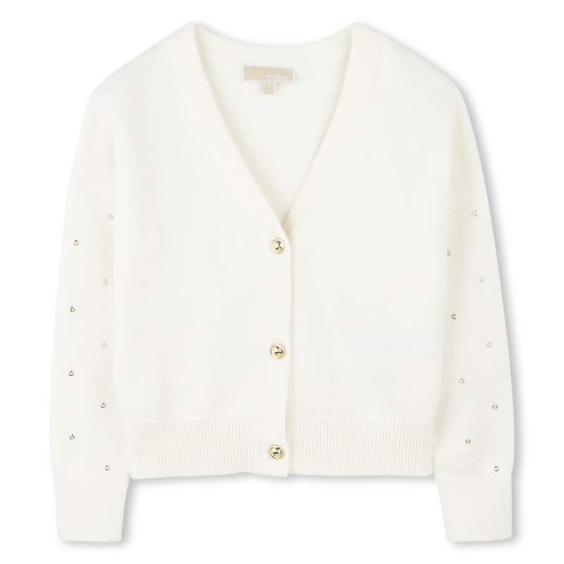 Strickjacke mit Kn&ouml;pfen MICHAEL KORS 
                        GIRL