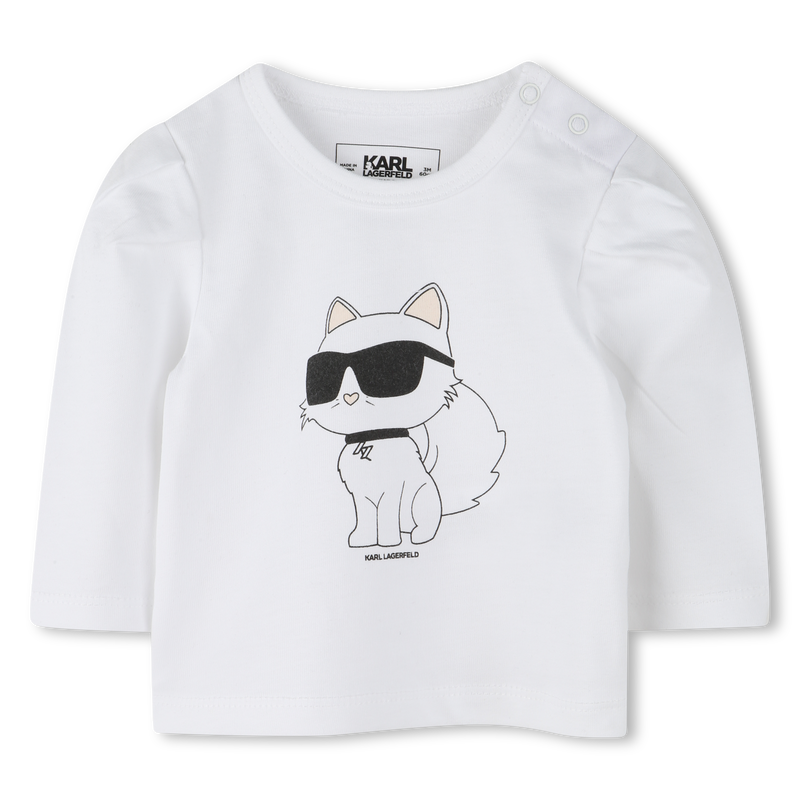 Set mit T-Shirt und Leggings KARL LAGERFELD KIDS 
                        GIRL
