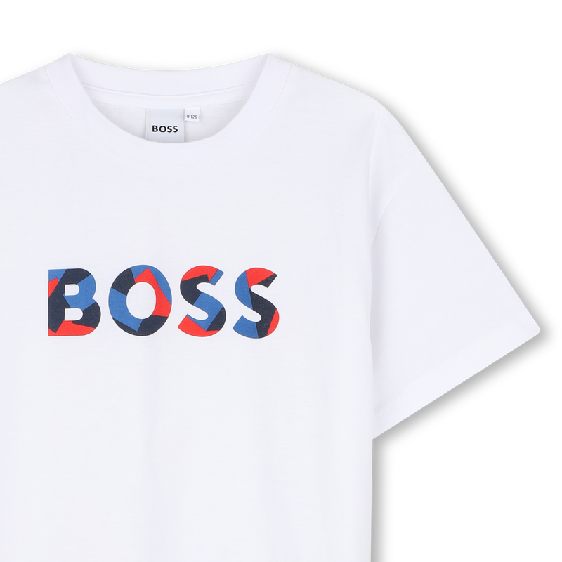 KURZ&Auml;RMELIGES T-SHIRT BOSS 
                        BOY