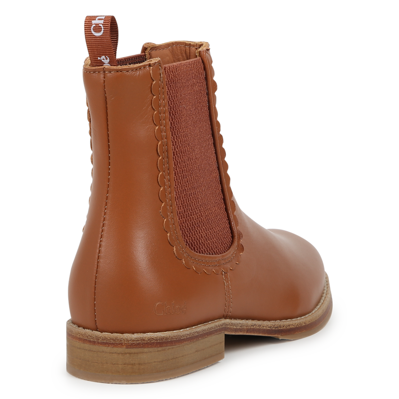 Stiefeletten aus Leder CHLOE 
                        GIRL