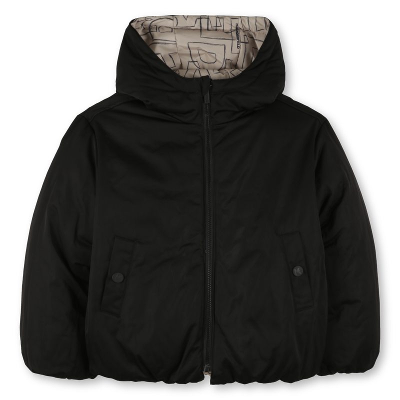 Wende-Daunenjacke mit Kapuze KARL LAGERFELD KIDS 
                        BOY