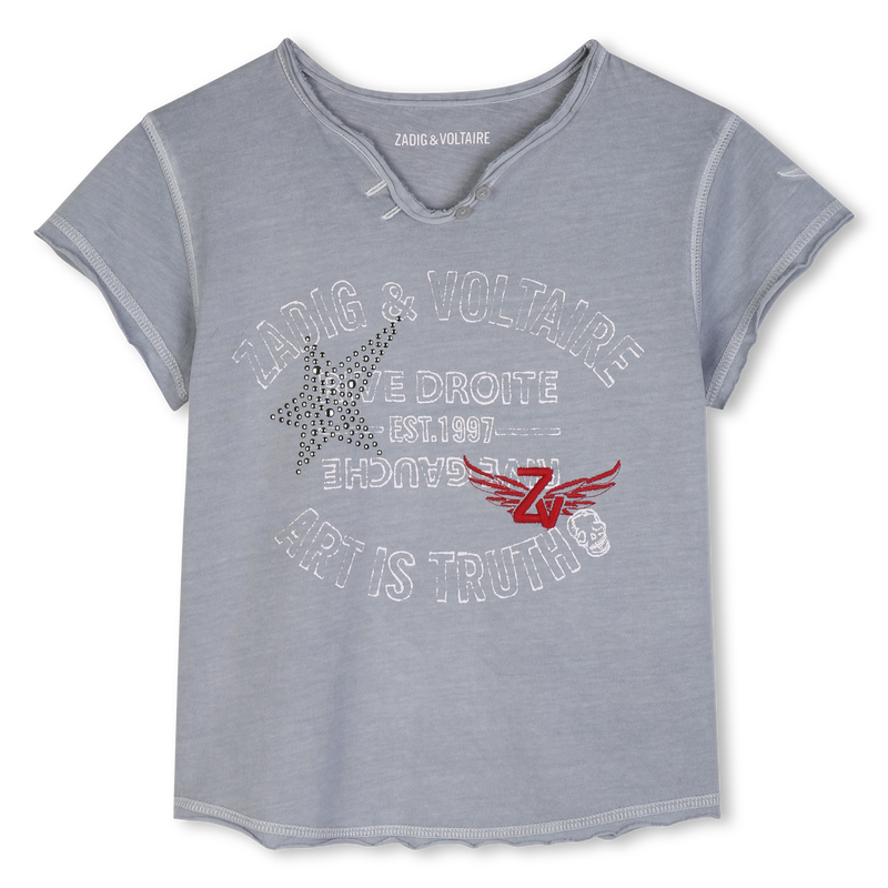 T-Shirt mit kurzen &Auml;rmeln ZADIG VOLTAIRE 
                        GIRL