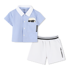 Set aus Hemd und Shorts KARL LAGERFELD KIDS 
                    BOY