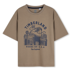 T-Shirt mit kurzen &Auml;rmeln, KAKI, hi-res