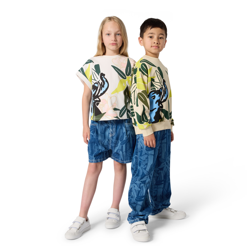 FLEECE-SWEATSHIRT KENZO KIDS 
                        BOY