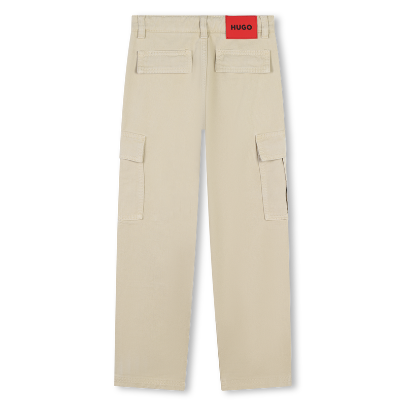 Weite Cargohose aus Baumwolle HUGO 
                        BOY