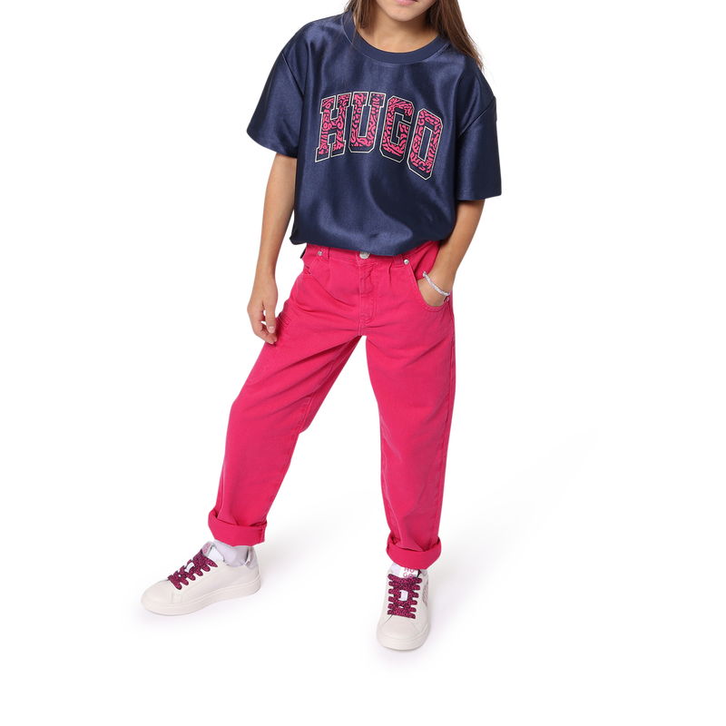 Sneaker mit Printschn&uuml;rsenkeln HUGO 
                        GIRL