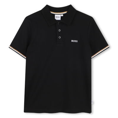 KURZ&Auml;RMELIGES POLOSHIRT BOSS BOY