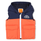 &Auml;rmellose Daunenjacke mit Kapuze TIMBERLAND 
                    BOY