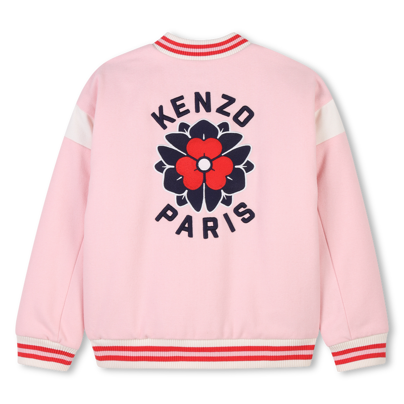 Woll-Jacke mit Stickerei KENZO KIDS 
                        GIRL