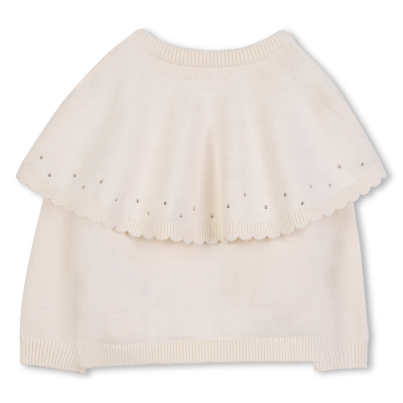 Cardigan aus Strick mit Umhang CHLOE 
                        GIRL