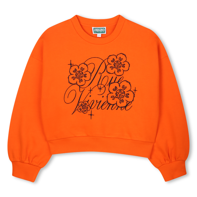 Sweatshirt aus Fleece KENZO KIDS 
                        GIRL