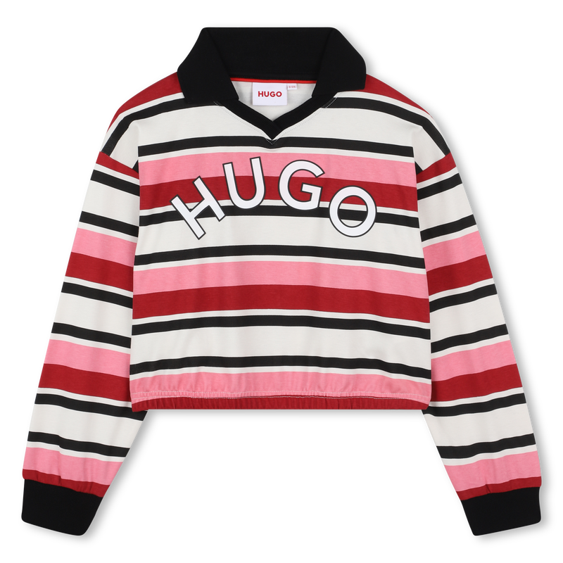 Langärmeliges Poloshirt HUGO 
                        GIRL