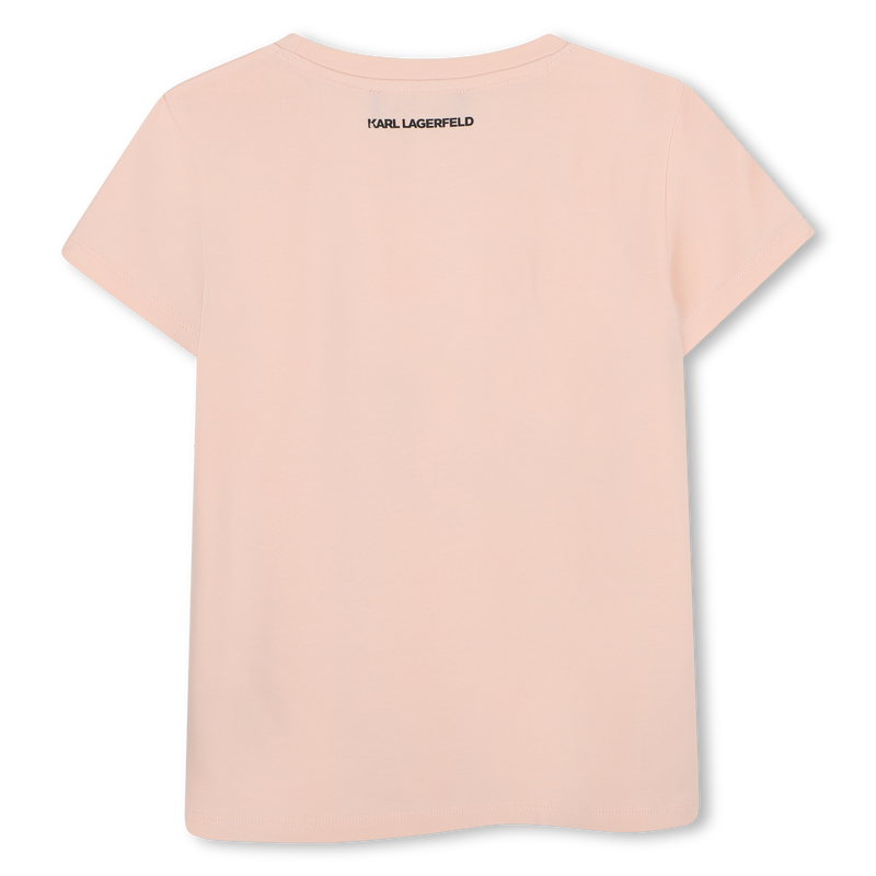 T-Shirt mit kurzen &Auml;rmeln KARL LAGERFELD KIDS 
                        GIRL