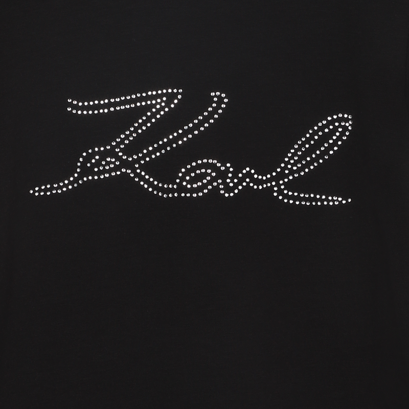 Kurz&auml;rmeliges T-Shirt KARL LAGERFELD KIDS 
                        GIRL