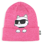 Set aus M&uuml;tze und Halsw&auml;rmer KARL LAGERFELD KIDS 
                    GIRL