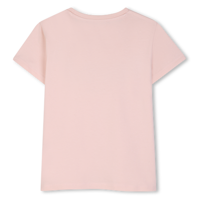 T-Shirt mit kurzen &Auml;rmeln KARL LAGERFELD KIDS GIRL
