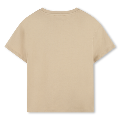 Kurz&auml;rmliges Baumwoll-T-Shirt MICHAEL KORS GIRL