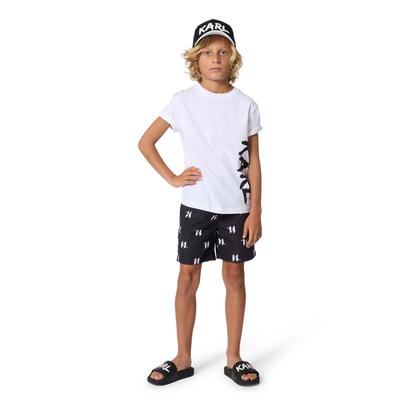 KURZ&Auml;RMELIGES T-SHIRT KARL LAGERFELD KIDS 
                        BOY