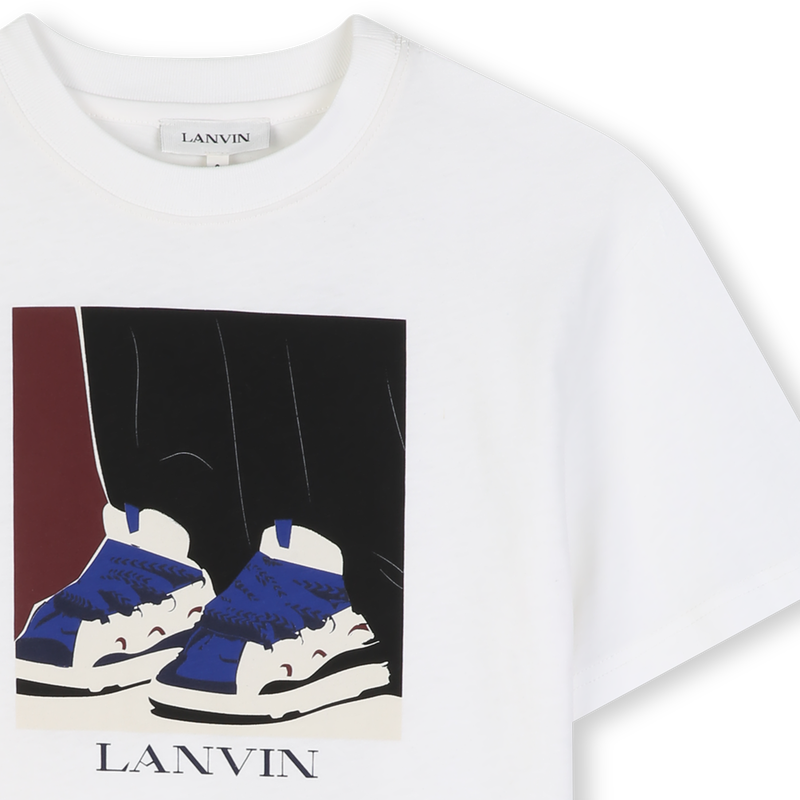 T-Shirt mit kurzen &Auml;rmeln LANVIN 
                        BOY