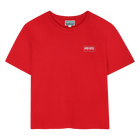 Kurz&auml;rmeliges T-Shirt, DUNKEL ROT, hi-res